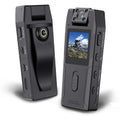 Body Camera with 180° Rotating Lens HD 1080P Mini Portable Body Cam with Night Vision Video and Audio Recording Wearable Smart Camcorder for Law Enforcement