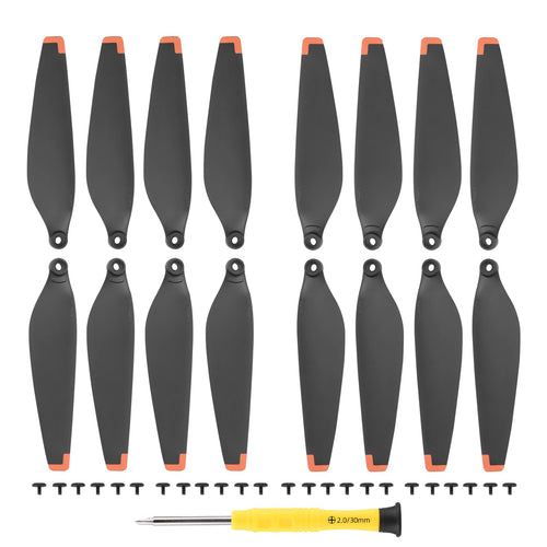 16Pcs Mini 4 Pro/Mini 3 Pro PropellersFor DJI Mini 4 Pro/Mini 3 Pro Accessories Quick-Release Replacement Blades Props Wings