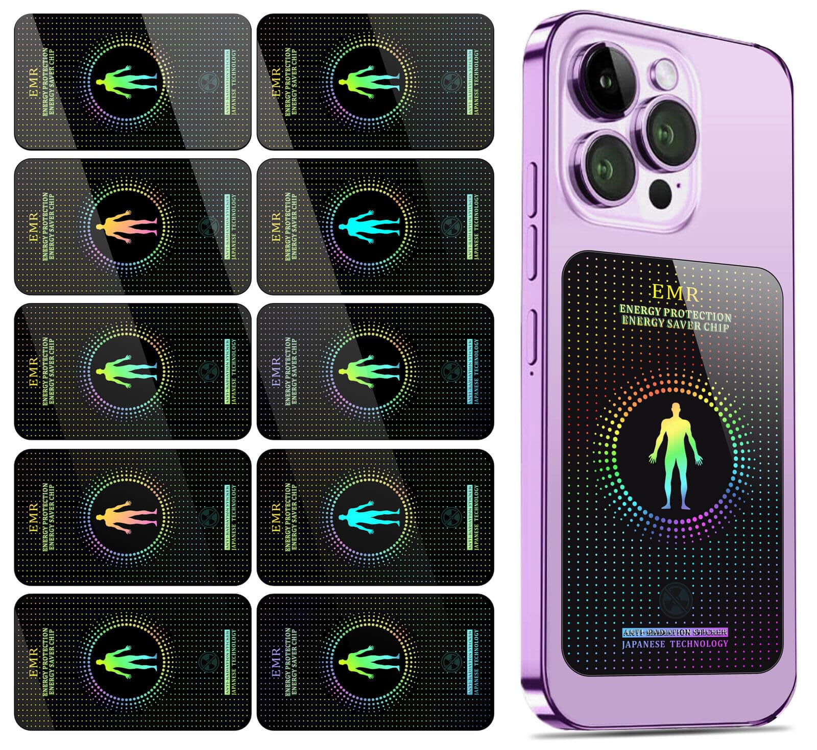 Protection StickersCompatible with iPhone/All Smart Phones/Tablets/Laptops/All Electronic Devices Suitable for Anyone - (10 Pack)